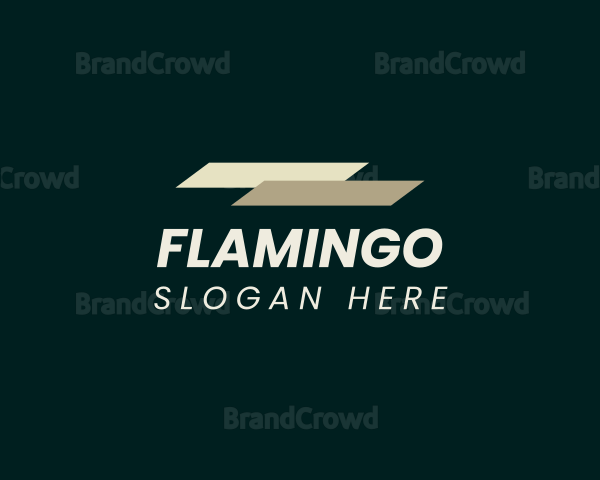 Generic Shape Wordmark Logo