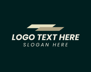 Shipment - Generic Shape Wordmark logo design