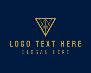 Investment - Marketing Geometric Business logo design