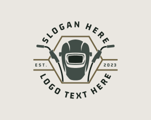 Garage - Mechanic Welding Helmet logo design