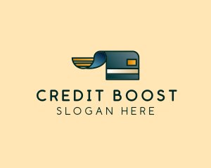 Credit - Credit Card Wing logo design