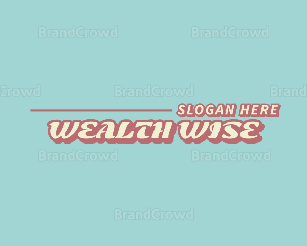 Retro Casual Business Logo