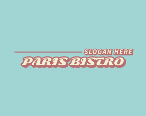 Retro Casual Business logo design