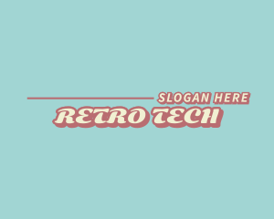 Retro Casual Business logo design