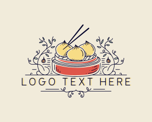 Caterer - Dumpling Cuisine Restaurant logo design