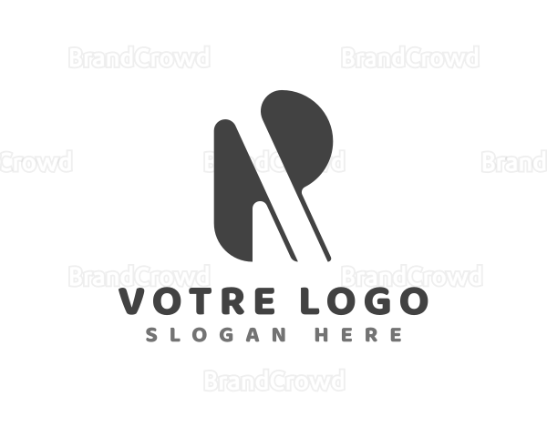 Professional Business Agency Letter R Logo