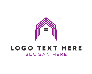 House Construction Builder Logo