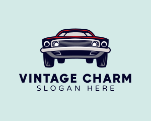 Old School - Automotive Car Ride logo design