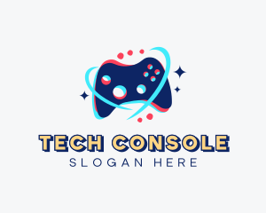 Game Console Controller logo design