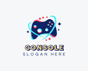 Game Console Controller logo design