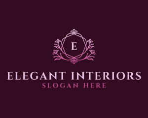 Elegant Floral Beauty Spa logo design