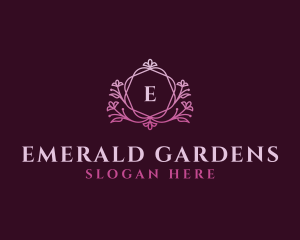 Elegant Floral Beauty Spa logo design