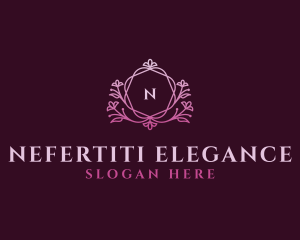 Elegant Floral Beauty Spa logo design