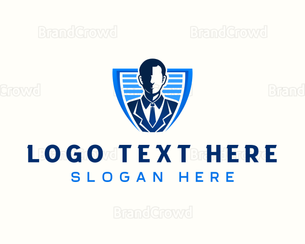 Corporate Professional Man Logo