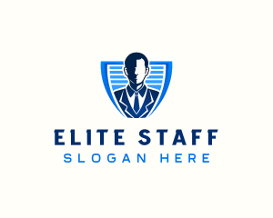 Corporate Professional Man logo design