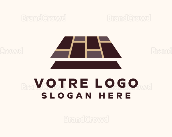 Brick Tile Floor Logo