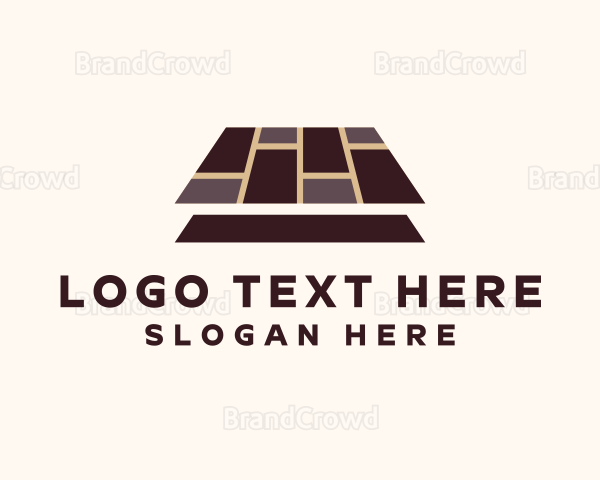 Brick Tile Floor Logo