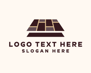 Wall - Brick Tile Floor logo design