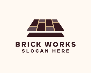 Brick - Brick Tile Floor logo design