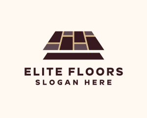 Flooring - Brick Tile Floor logo design