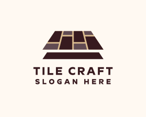 Tile - Brick Tile Floor logo design