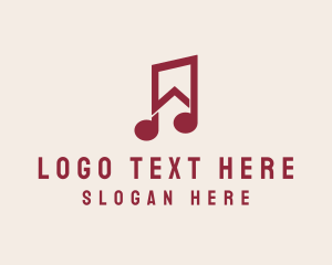 Music Festival - Music Studio House logo design