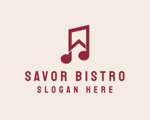 Playlist - Music Studio House logo design