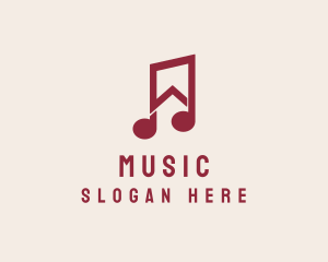 Music Studio House logo design