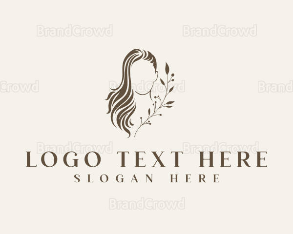 Floral Beauty Hair Logo