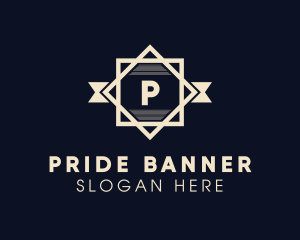 Star Badge Banner logo design