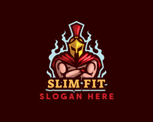 Spartan Warrior Fitness logo design