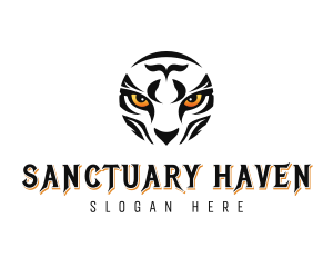 Wildlife Tiger Eye logo design