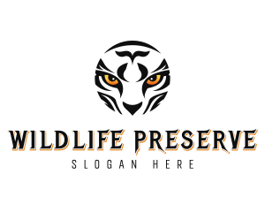 Wildlife Tiger Eye logo design