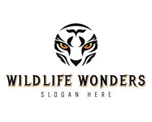 Wildlife Tiger Eye logo design