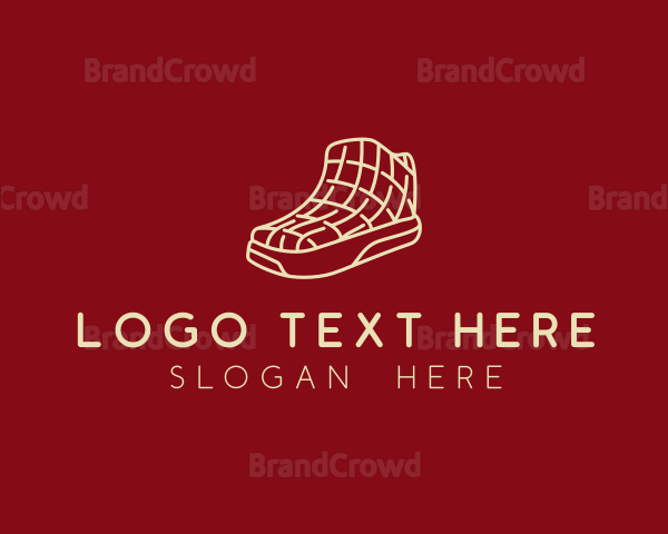 Shoe Grid Sneakers Logo