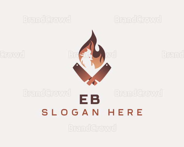 BBQ Chicken Restaurant Logo