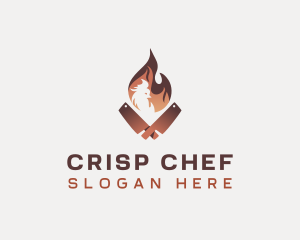 BBQ Chicken Restaurant logo design