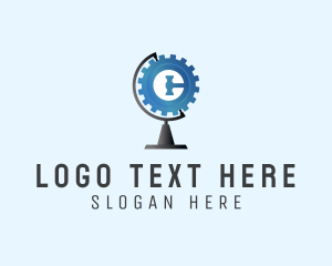 Manufacturing - Global Construction Company logo design