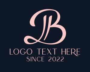 Spa - Luxury Beauty Spa Letter B logo design