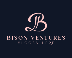 Stylish Salon Letter B logo design