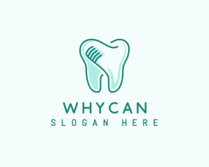 Dental - Dental Care Toothbrush logo design