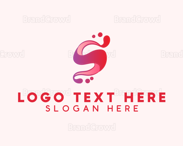 Creative Liquid Letter S Logo