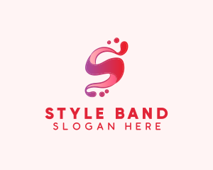 Creative Liquid Letter S logo design