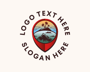 Location - Outdoor Tour Destination logo design