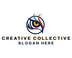 Creative Animal Eye  logo design