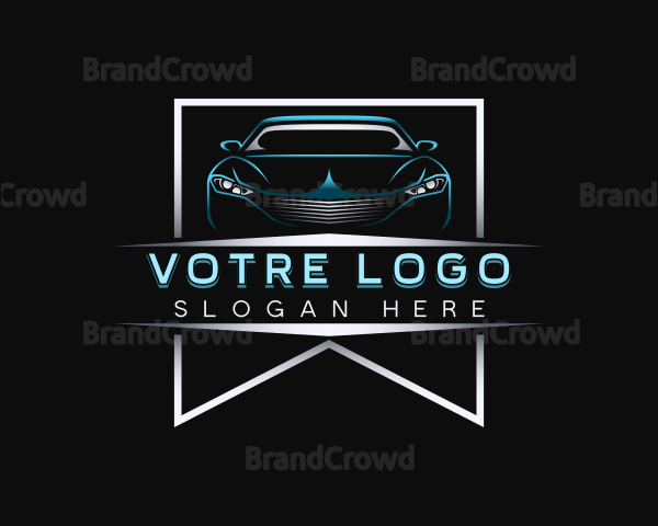 Transport Vehicle Garage Logo