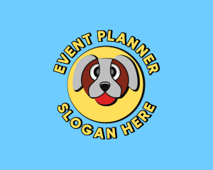 Vet - Cute Dog Cartoon logo design