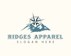 Mountain Compass Apparel logo design