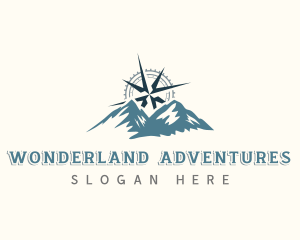 Mountain Compass Apparel logo design