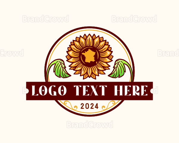 Blossom Flower Garden Logo